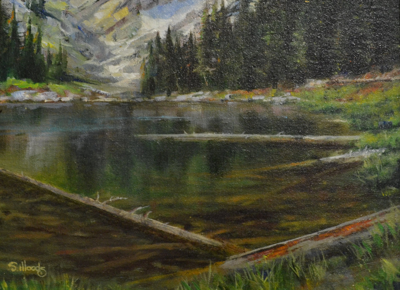 Painting Glacier Lake