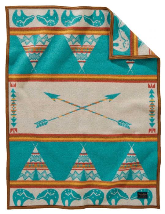 Turquoise best sale pendleton blanket