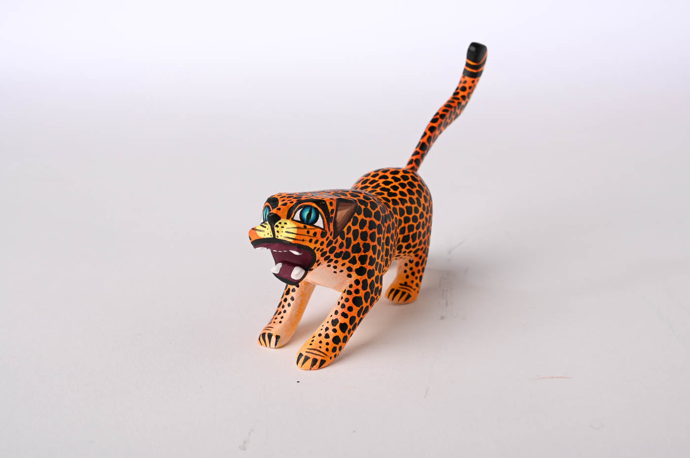 Carved Jaguar from Oaxaca