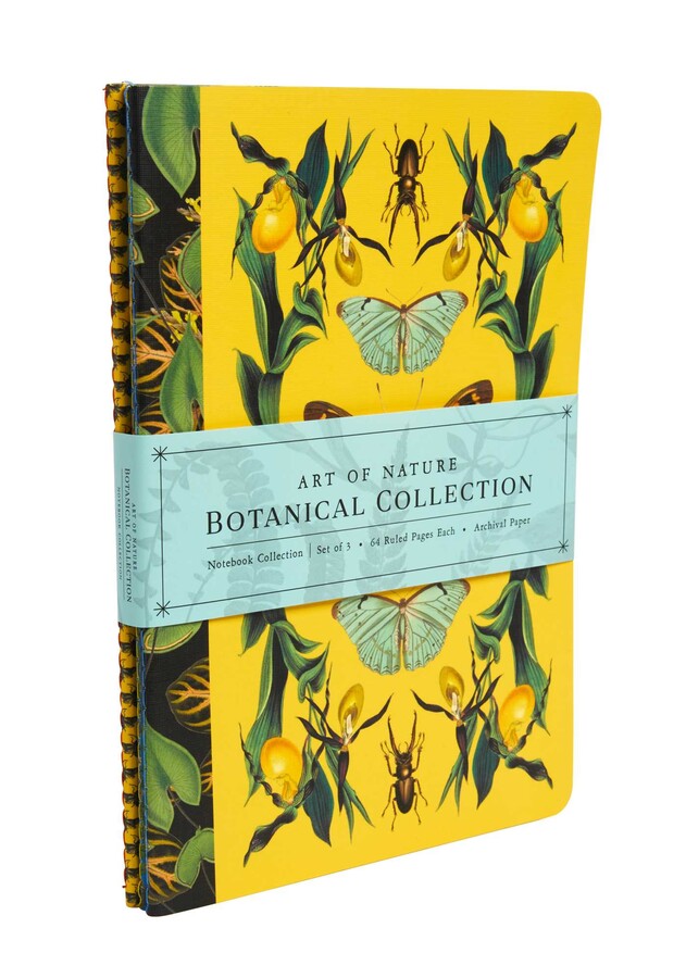 Botanical Set of 3 Notebooks