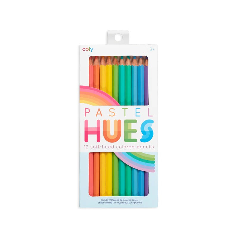 Colored Pencils Pastel Hues