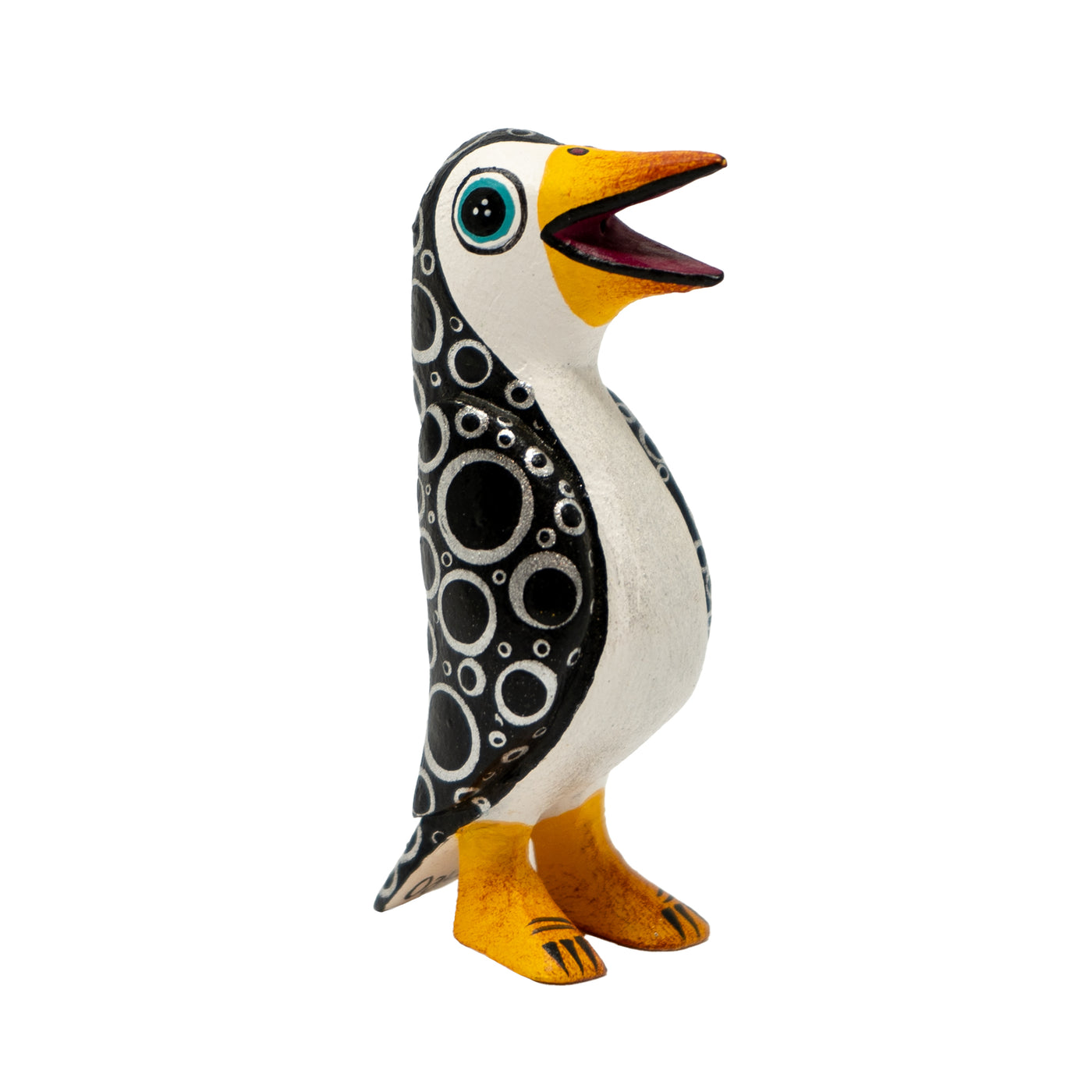 Wood Carving Mini Penguin