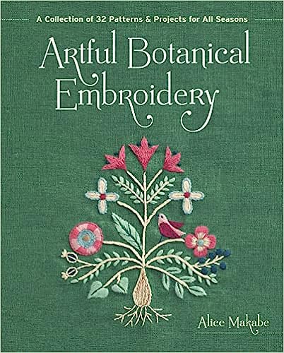 Artful Botanical Embroidery: