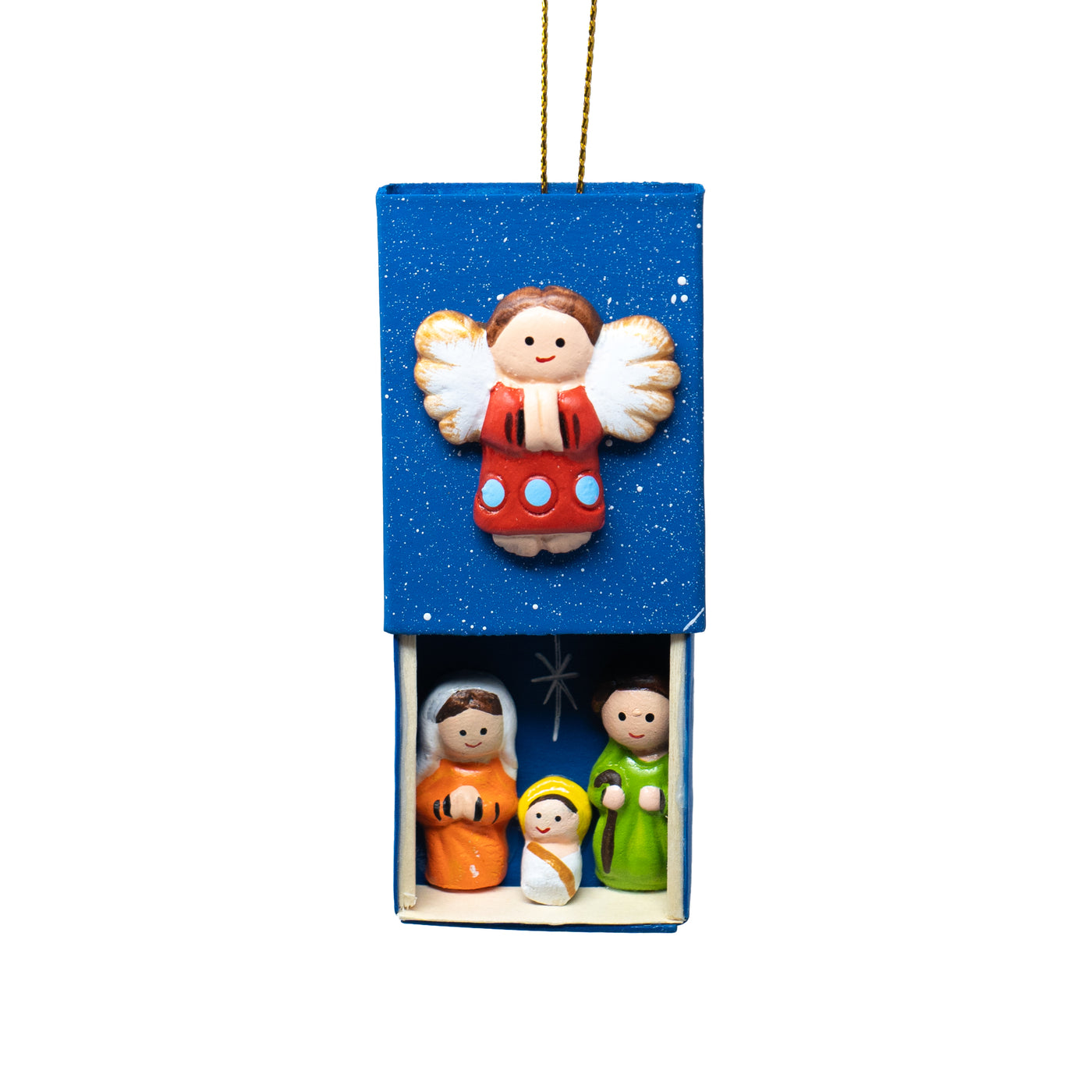 Matchbox Nativity Ornament