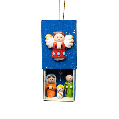 Matchbox Nativity Ornament