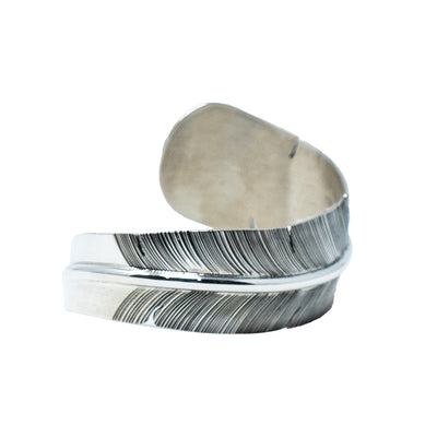 Feather Bracelet Silver