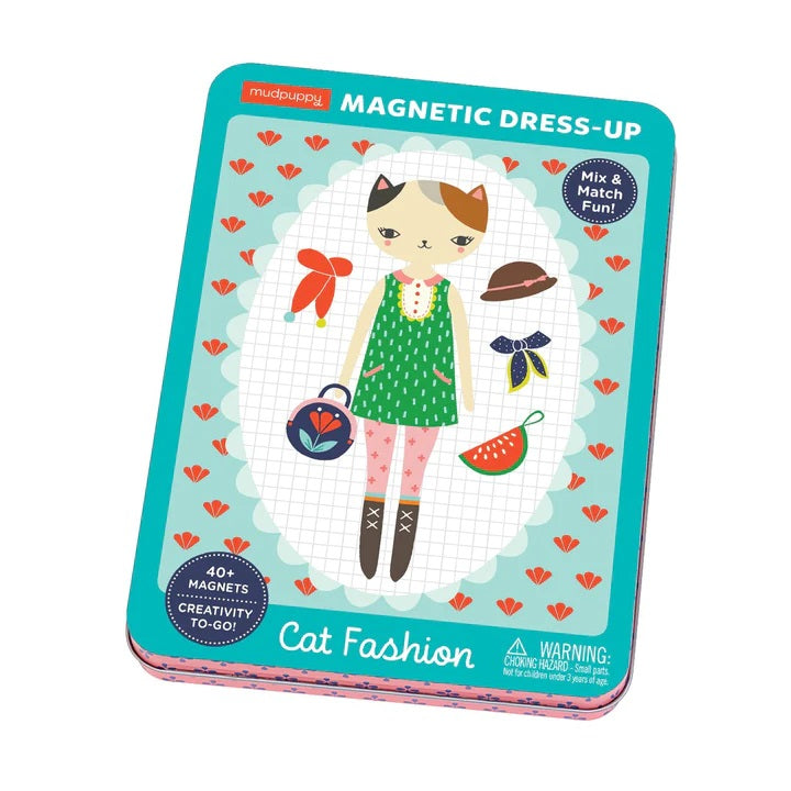 Magnetic Play Set Cat Fashion