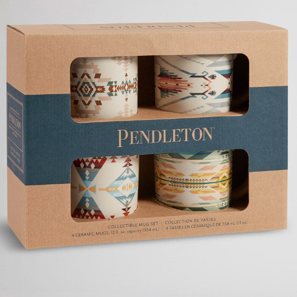 Pendleton High Desert Mugs, Set of 4