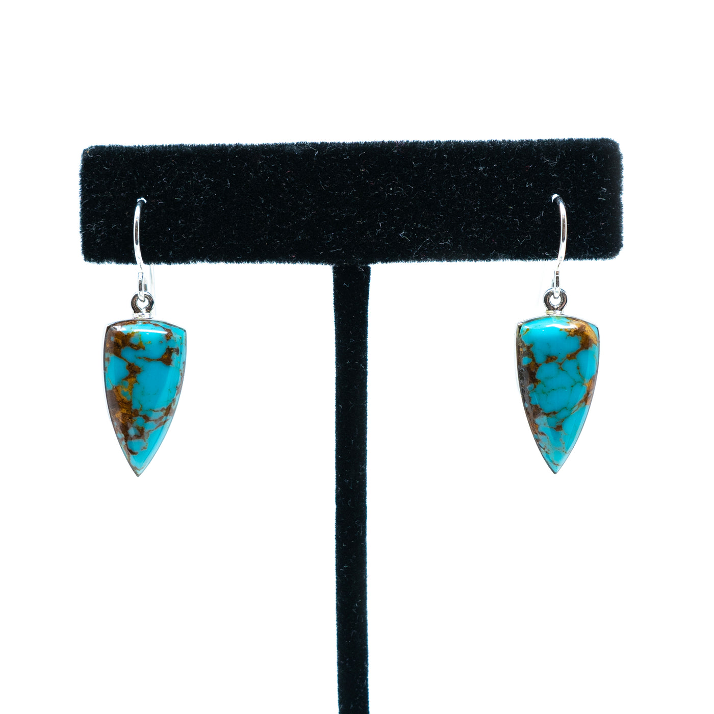 Earrings Turquoise Arrowhead