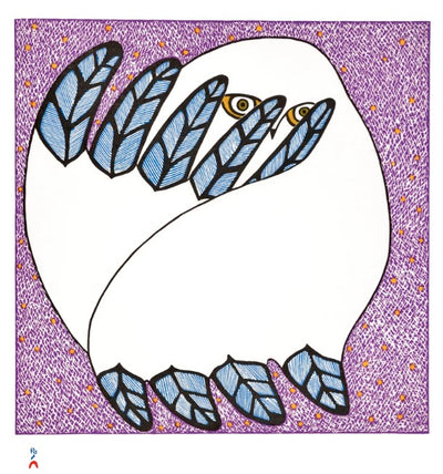 Owls: Inuit Art from Kinngait Boxed Notecards