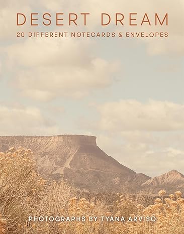 Desert Dream: 20 Different Notecards