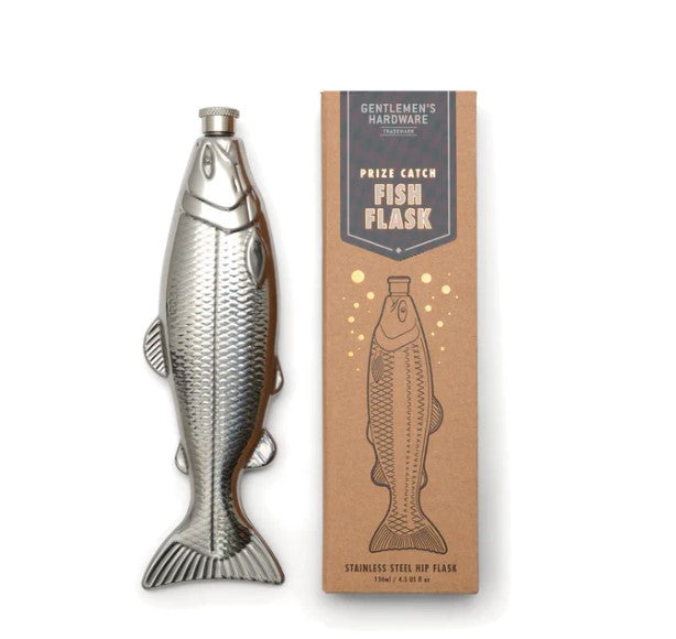 Gentlemen's Hardware Fish Hip Flask