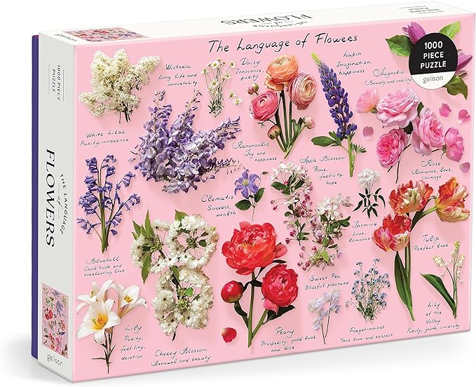 Galison Language of Flowers Puzzle