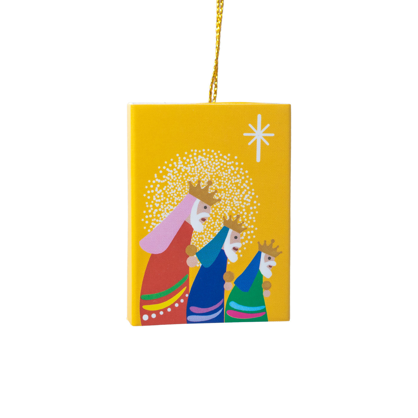 Ornament 3 Kings Nativity Matchbox