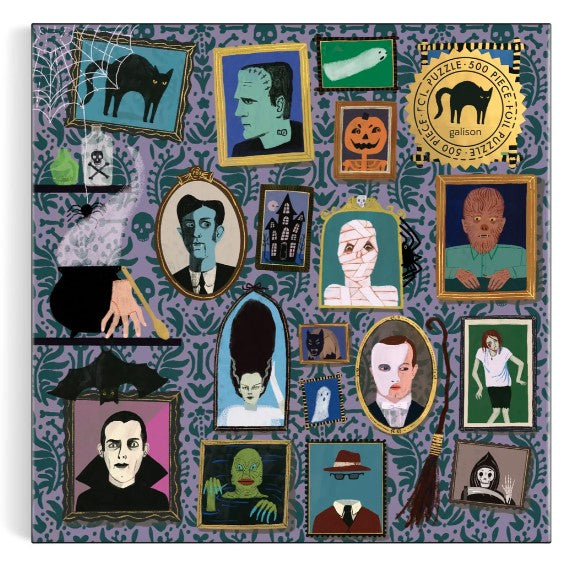 Galison Puzzle Spooky Portraits