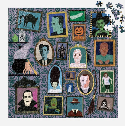 Galison Puzzle Spooky Portraits