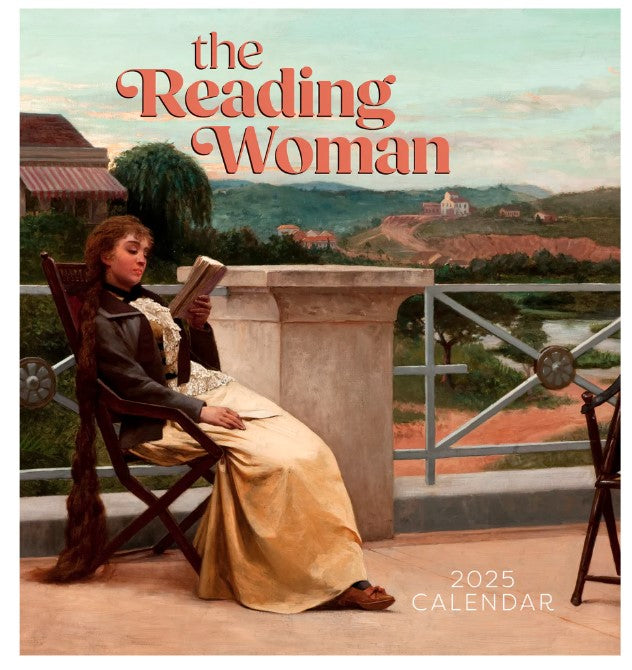 2025 Mini Calendar Reading Woman