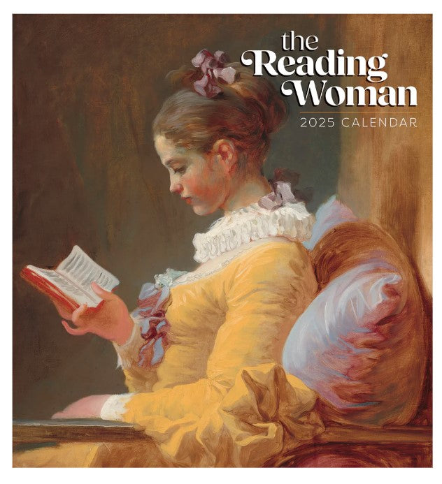 2025 Calendar Reading Woman