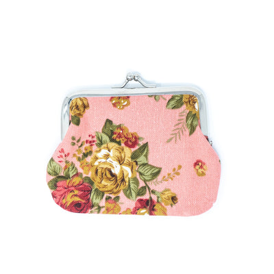 Floral Print Coin Purse