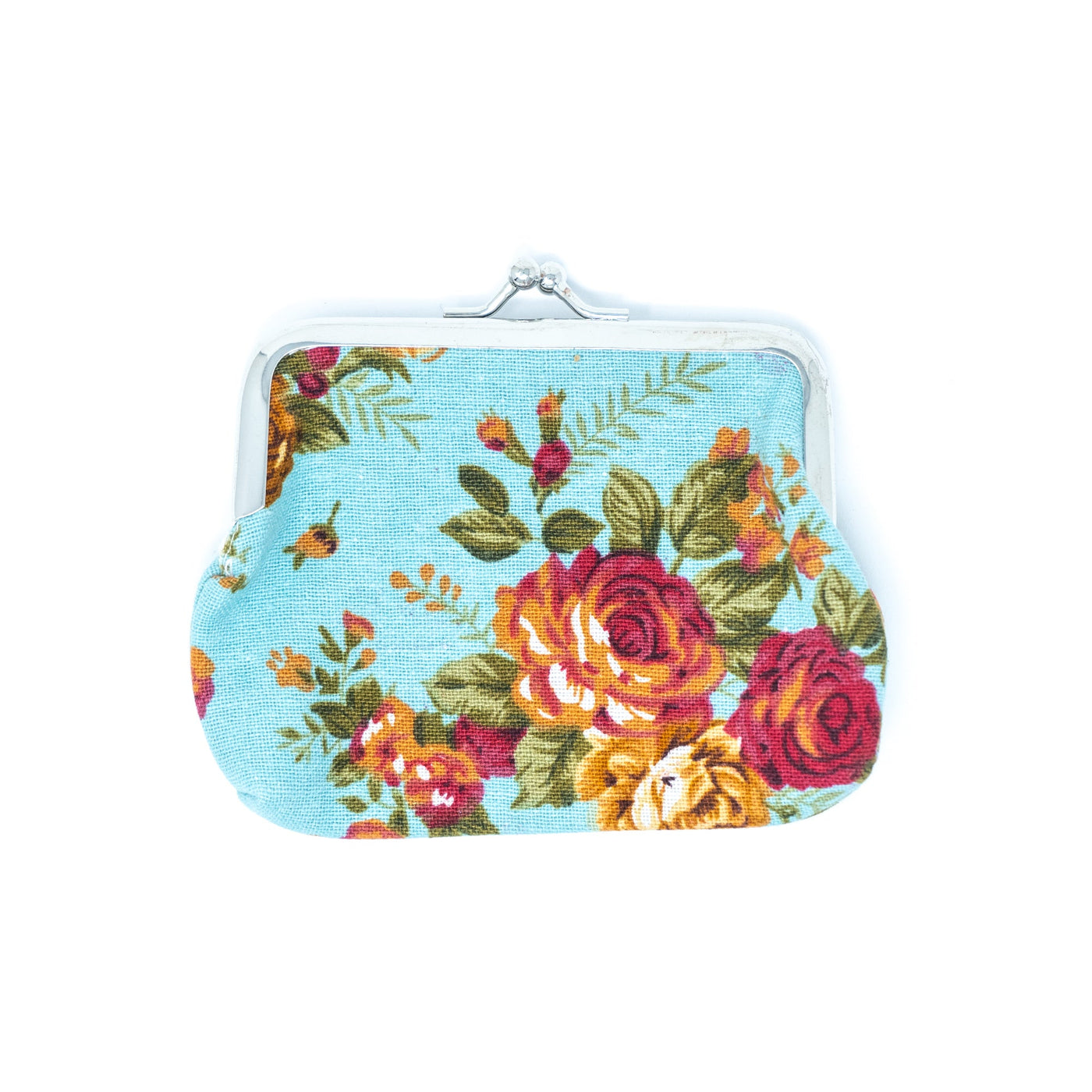 Floral Print Coin Purse