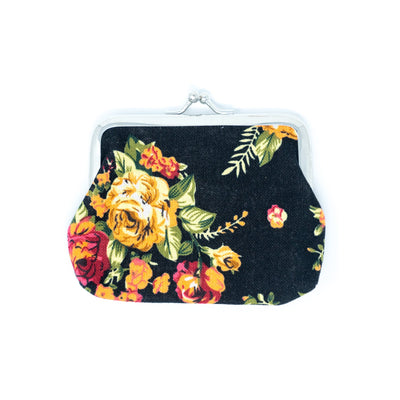 Floral Print Coin Purse