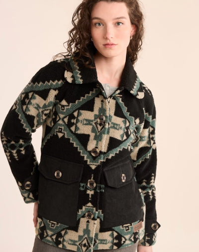 Pendleton Lodge Pine Fleece Barn Coat