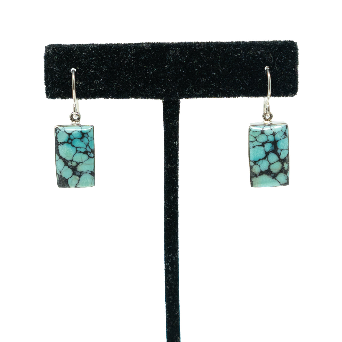 Silver Earrings with  Turquoise