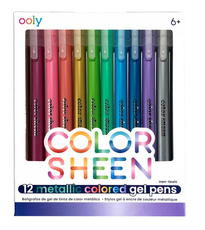 Color Sheen Metallic Gel Pens