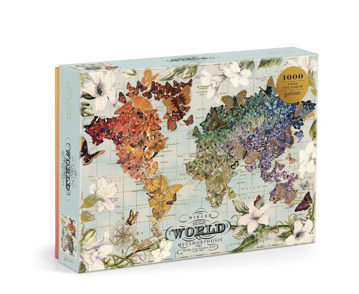 Wendy Gold Winged Metamorphosis 1000 Piece Puzzle