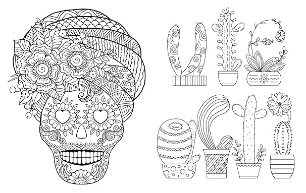 Day of the Dead Coloring Book