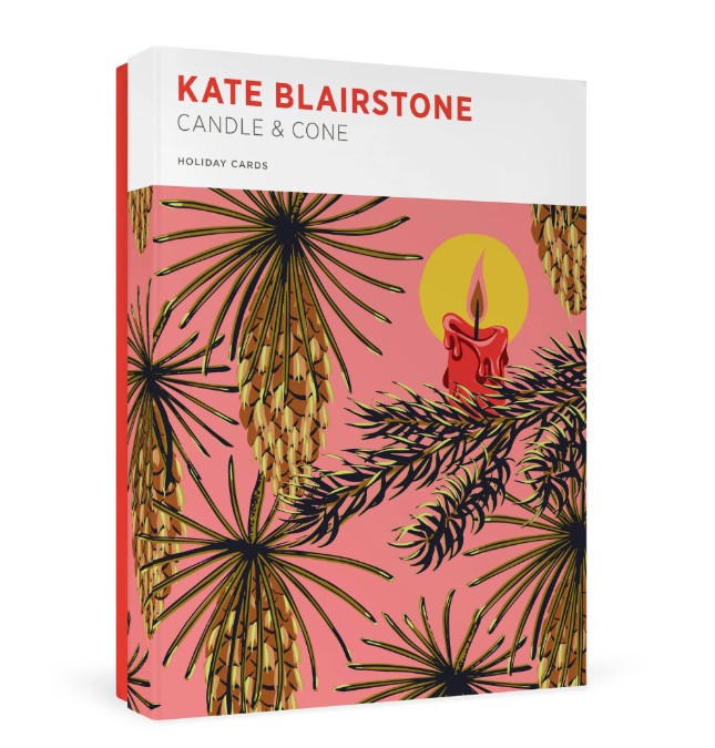 Candle & Cone HolidayBoxed Cards