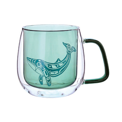 Double Walled Glass Mug