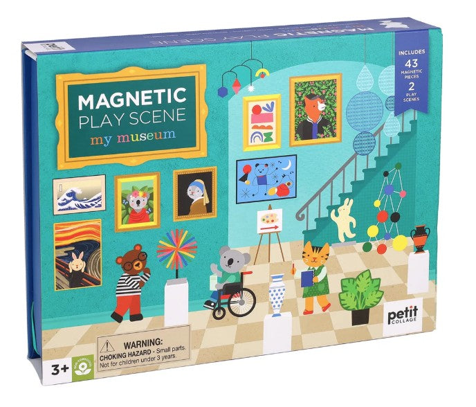 Magnetic Play Scene: My Museum