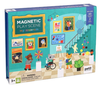 Magnetic Play Scene: My Museum