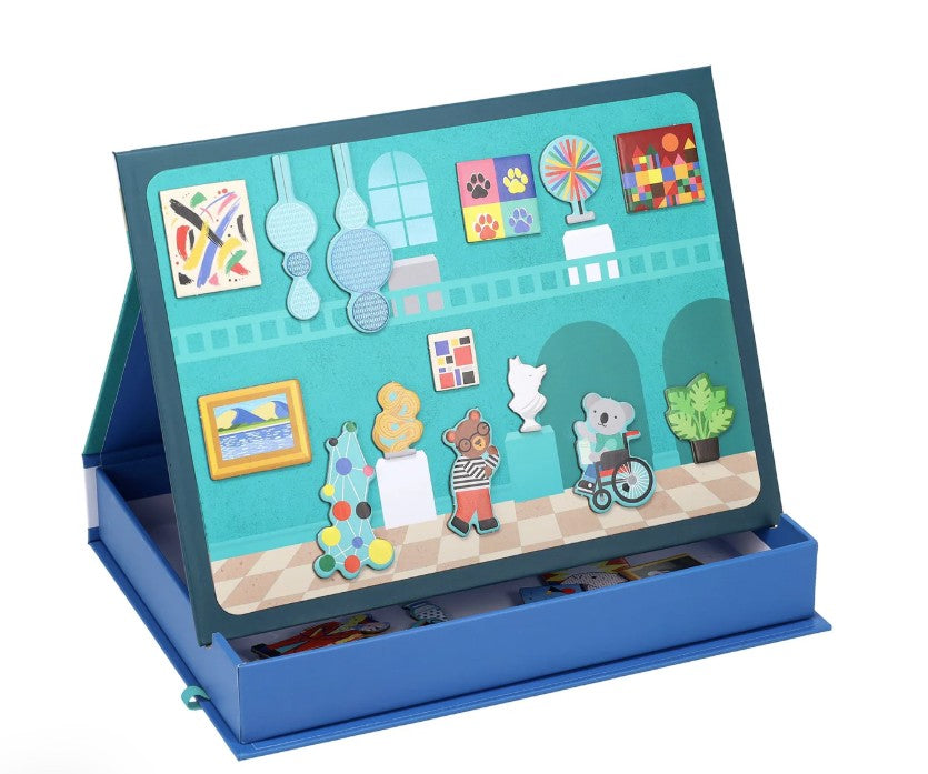 Magnetic Play Scene: My Museum