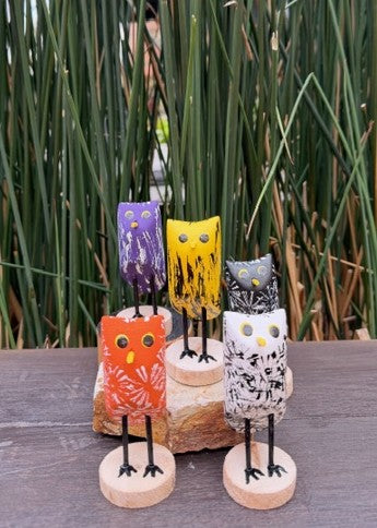Navajo Folk Art Small Owl