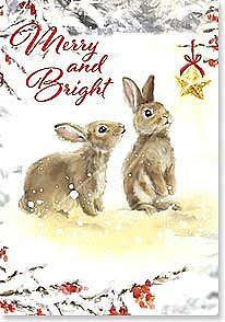 Merry & Bright Christmas Card Box
