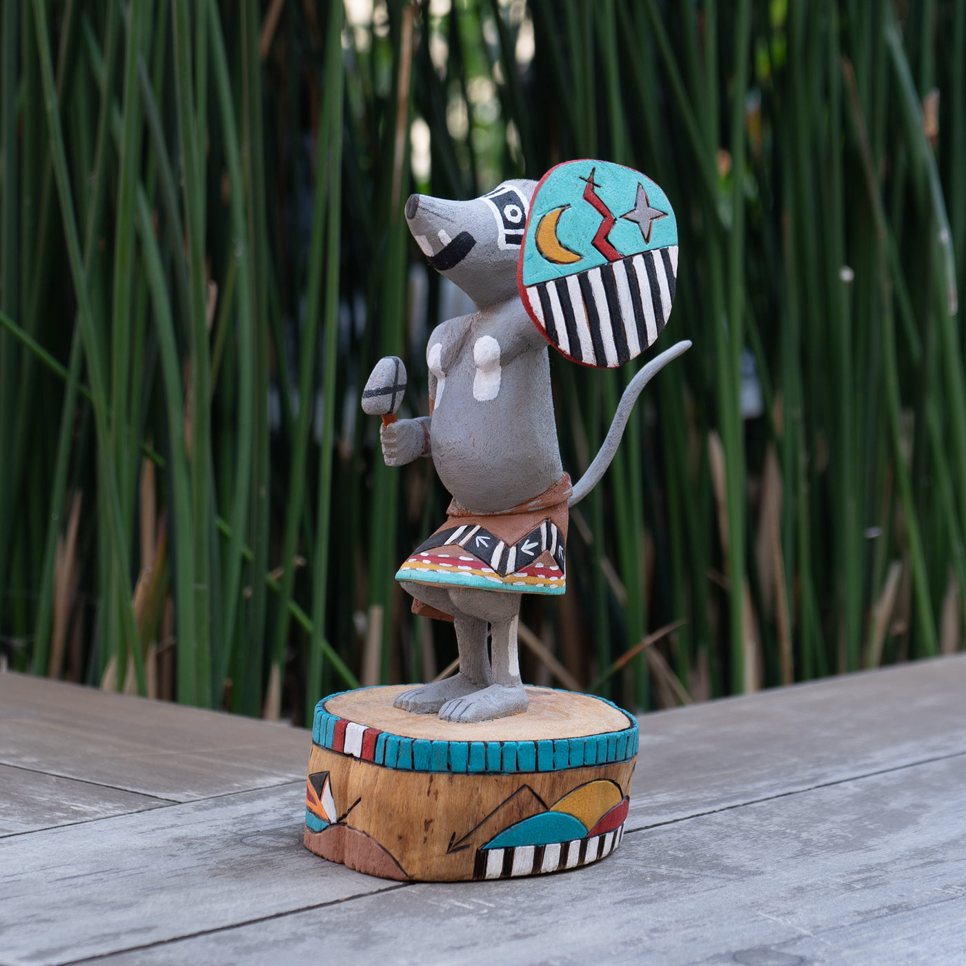 Hopi Katsina Warrior Mouse