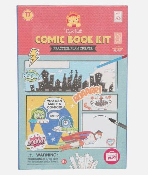 Tiger Tribe Comic Book Kit