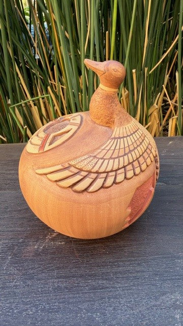 Duck Effigy Jar