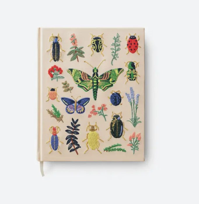 Curio Embroidered Fabric Sketchbook