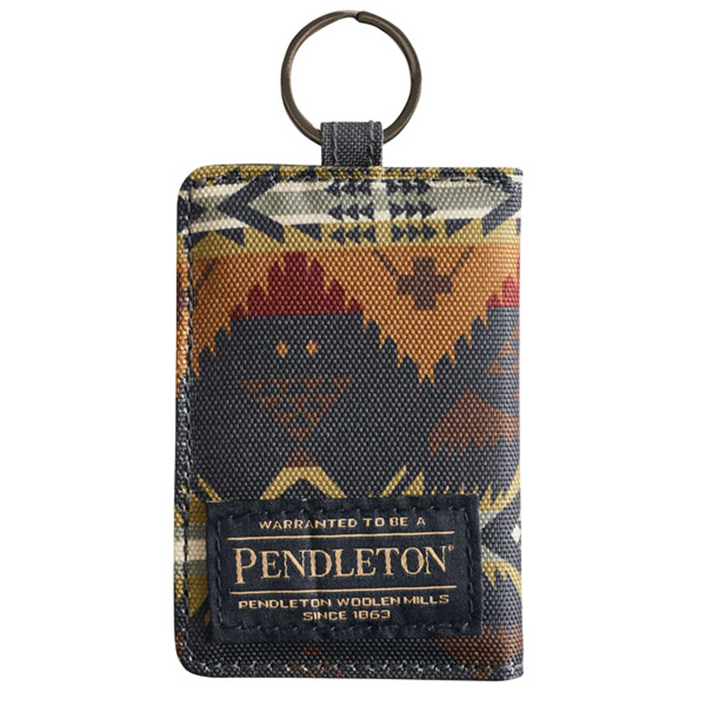 Pendleton Nehalem Gray Key Ring