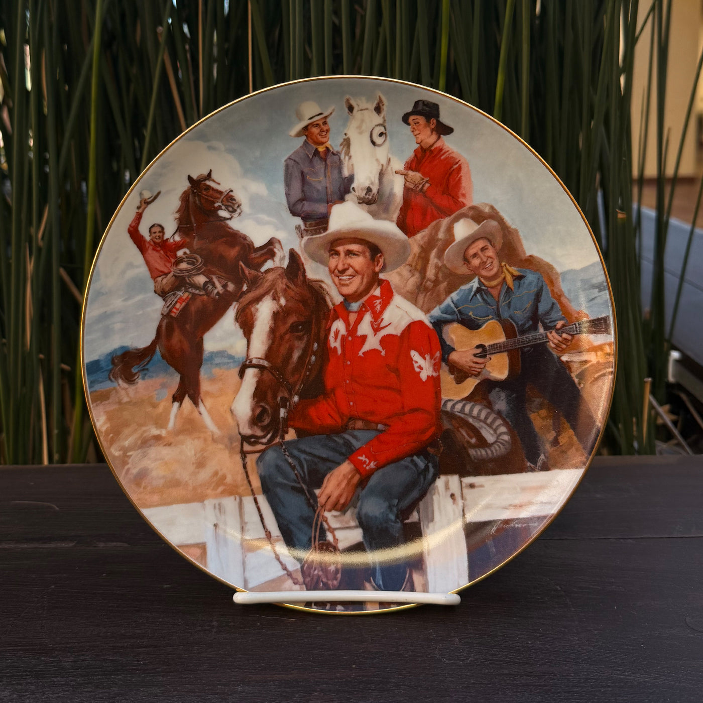 “America’s Favorite Cowboy” Collector Plate