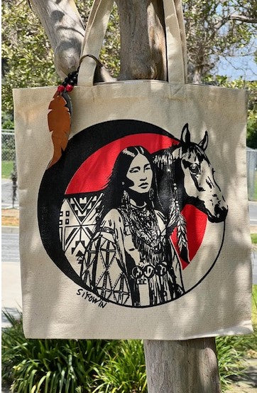 Autry Tote "Fearless" by Siyowin