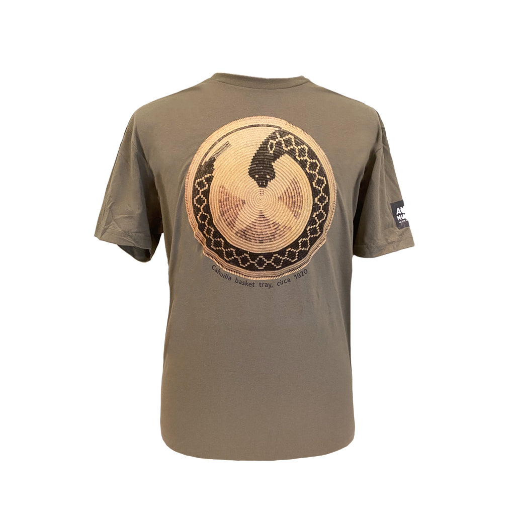 Snake Basket T-shirt from Autry Collection Olive