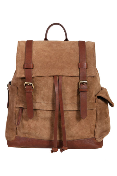 Scully Leather Backpack Suede
