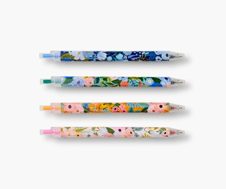 Garden Party Tackle Gel Pen Set of 4