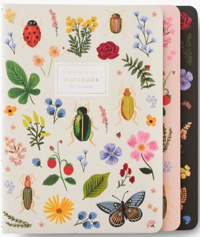 Rifle Paper Co. Set of 3 Assorted Notebooks