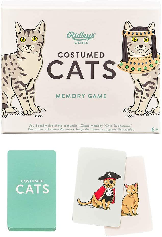 Ridley's Costumed Cats Memory Game