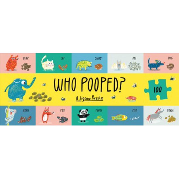 Puzzle Who Pooped?